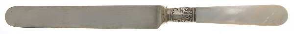 Pearl Handle Flatware 1 (Sterling) Blunt Hollow Knife