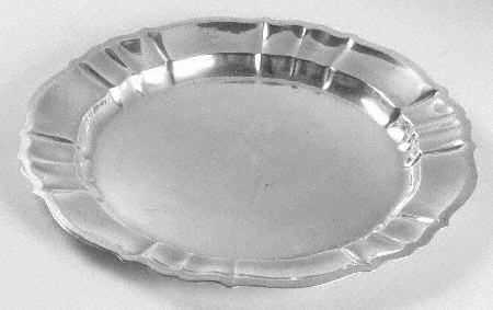 Chippendale (Sterling, Hollowware) 13" Round Tray