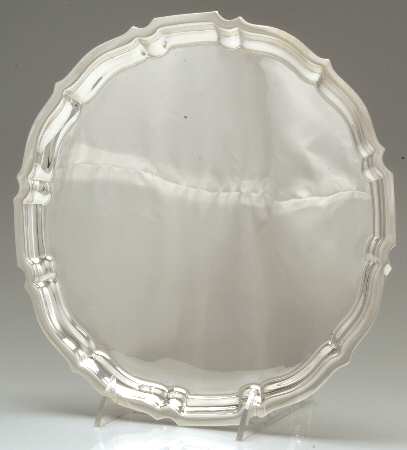 Chippendale (Sterling, Hollowware) 10" Round Tray