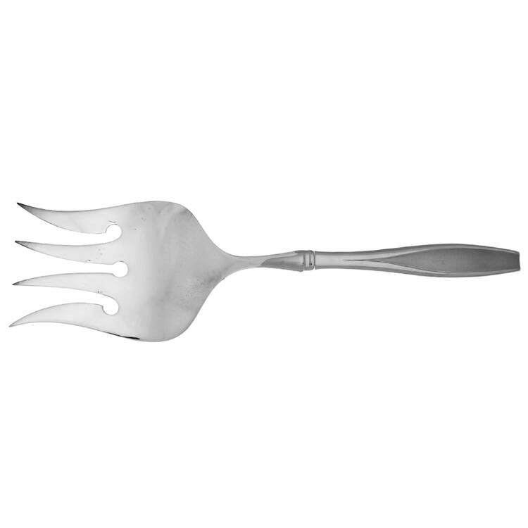 Tulip Frosted (Stainless) Fish Serving Fork with Stainless Tines HC