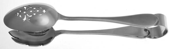 Studio Frosted (Stainless) Ice Serving Tongs Large HC