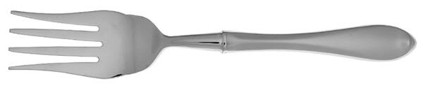 Studio Frosted (Stainless) Cold Meat Fork Large, Stainless Tines HC