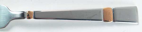 Madera Gold (Stainless, Gold Accent) by Gorham Silver