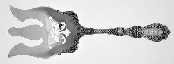 Henry II (Sterling, 1900) Vegetable Serving Fork (Solid)