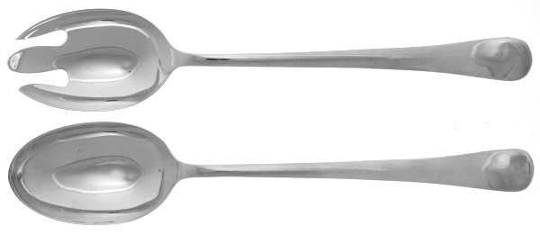 Georgian (SILVERPLATE) Solid Serving Set
