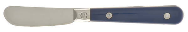 Le Prix-Blue (Stainless) Butter Spreader Hollow Hdl-Paddle/Stainless Blade