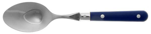 Le Prix-Blue (Stainless) Solid Serving Spoon