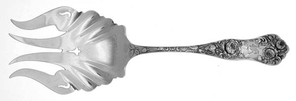 American Beauty (Sterling, 1896) Small Solid Fish Serving Fork