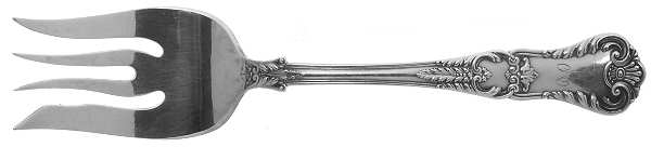 Richmond (Silverplate, 1897) Solid Salad Serving Fork