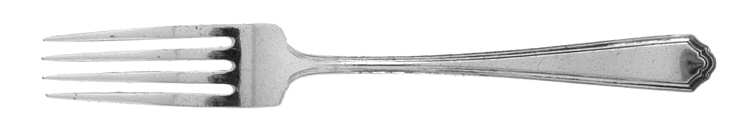 Washington Irving (Silver, 1923-1927, Monograms) Fork