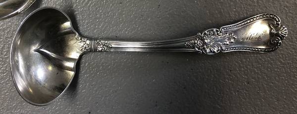 Kensington (Sterling, 1893) Solid Piece Cream Ladle