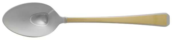 Tristan II Gold Frosted (Gold & Stainless) Place/Oval Soup Spoon