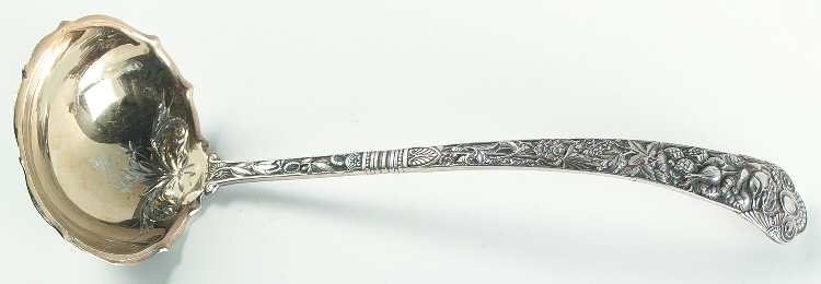 Cluny (Sterling, 1880-1883) Large Solid Soup Ladle