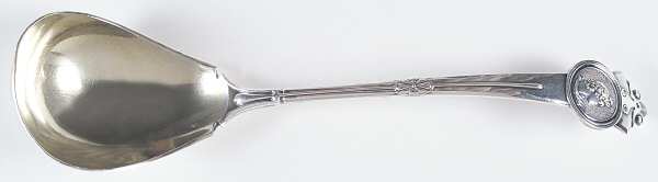Medallion (Sterling, 1864) Small Solid Soup Ladle