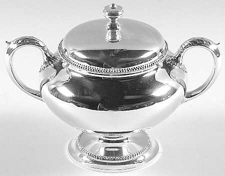 A3280 (Sterling, Hollowware) Sugar Bowl & Lid