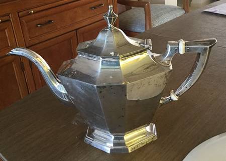 9701 (Sterling, Hollowware) Teapot