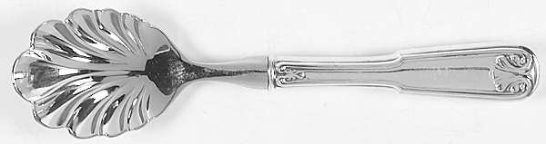 Gorham Sterling Shell (Sterling, "Gorham") Hollow Handle Sugar Spoon