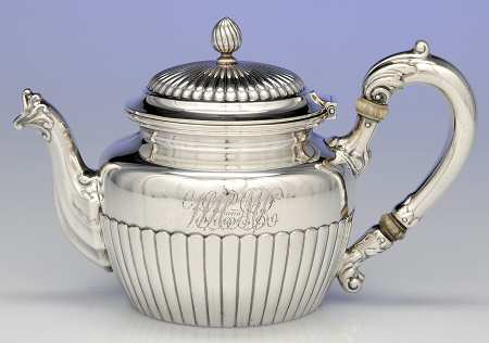 2590 (Sterling, Hollowware, Ribbed) by Gorham Silver