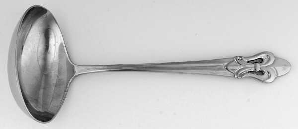 Fleur De Lis (Stainless) Solid Gravy Ladle