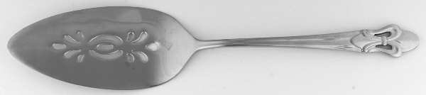 Fleur De Lis (Stainless) Pierced All Stainless Pie Server