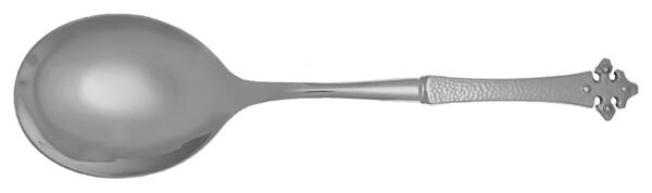 Crusader-Celtic (Stainless) Casserole Spoon with Smooth Stainless Bowl HC
