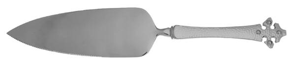 Crusader-Celtic (Stainless) Pie Server with Serrated Stainless Blade HC