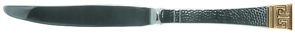 Dynasty (Stainless, Gold Accent) Modern Solid Knife