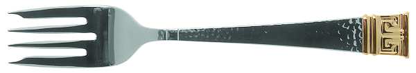 Dynasty (Stainless, Gold Accent) Individual Salad Fork