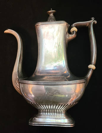 Stafford (Sterling, Hollowware) Sterling Demitasse Pot
