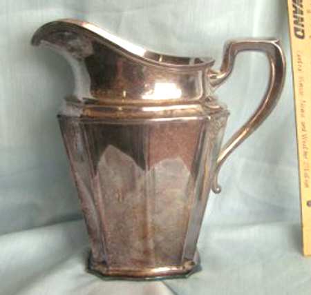 GS Y301 (Silverplate, Hollowware) Silverplate Water Pitcher