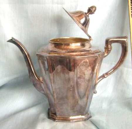 GS Y301 (Silverplate, Hollowware) Teapot