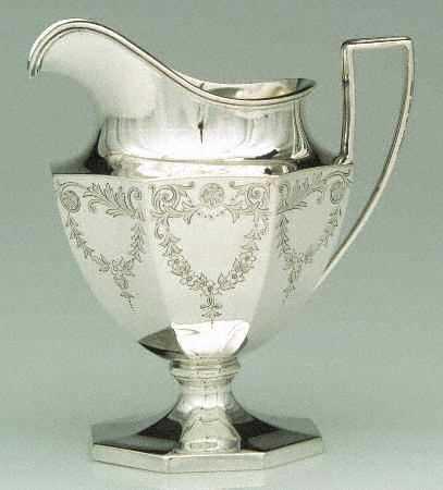 A5751-Engraved (Sterling, Hollowware) Creamer