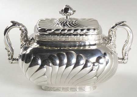 495C (Sterling, Hollowware) Sugar Bowl & Lid