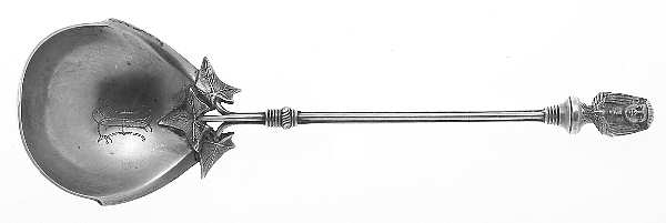 Sphinx (Sterling, 1869) Solid Gravy Ladle