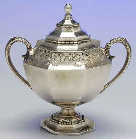 2910 (Sterling, Hollowware) Sugar Bowl & Lid