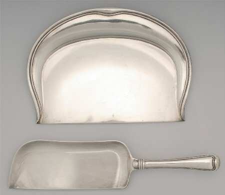 Old French (Sterling, Hollowware) Crumber & Crumb Knife Set