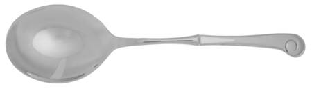 Sanibel Surf (Stainless, Glossy) Casserole Spoon with Smooth Stainless Bowl HC