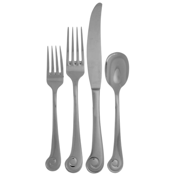 Sanibel Surf (Stainless, Glossy) 4 Piece Place Setting