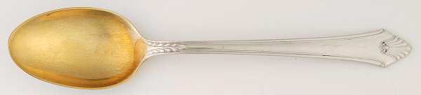 Late Georgian (Sterling, 1934, Monograms) Demitasse Spoon