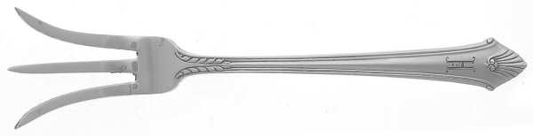 Late Georgian (Sterling, 1934, Monograms) Lemon Fork