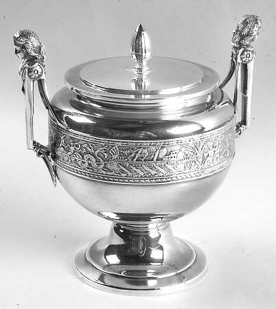1110 (Sterling, Hollowware) Sugar Bowl & Lid