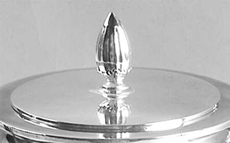 1110 (Sterling, Hollowware) Lid for Sugar Bowl