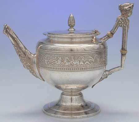 1110 (Sterling, Hollowware) Teapot