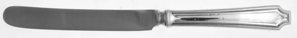 King Albert (Sterling, 1919, Monograms) Youth/Tea Knife with Stainless Blade