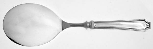 King Albert (Sterling, 1919, No Monograms) Egg Server with Silverplate Blade
