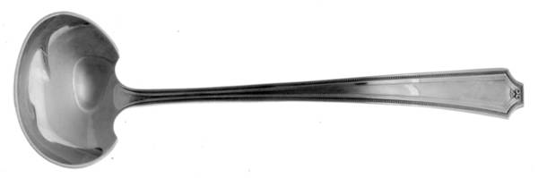 King Albert (Sterling, 1919, No Monograms) Ladle-Cream/Solid Piece-Small