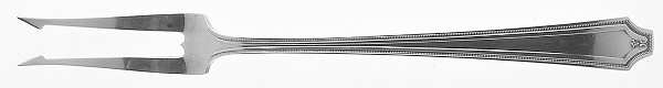 King Albert (Sterling, 1919, No Monograms) Olive Fork