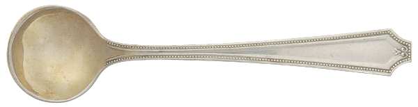 King Albert (Sterling, 1919, Monograms) Individual Salt Spoon