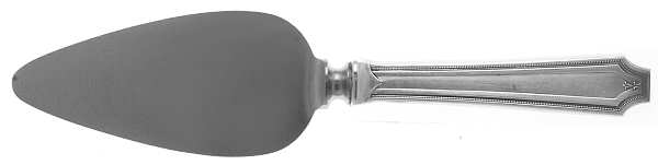 King Albert (Sterling, 1919, No Monograms) Cheese Server with Stainless Blade