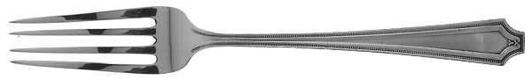King Albert (Sterling, 1919, No Monograms) Solid Youth Tea Fork